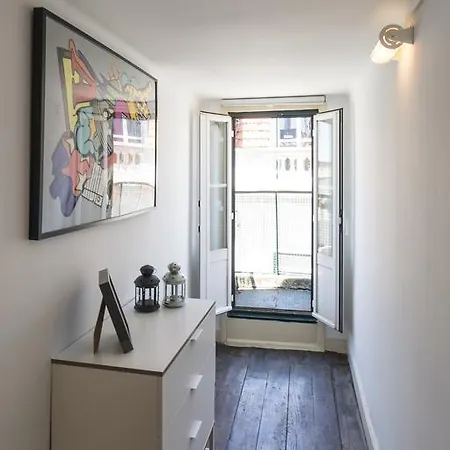Shortstayflat - The Black&white Apt|bairro Alto Lisbona